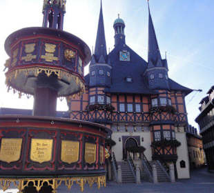 Das Rathaus in Wernigerode