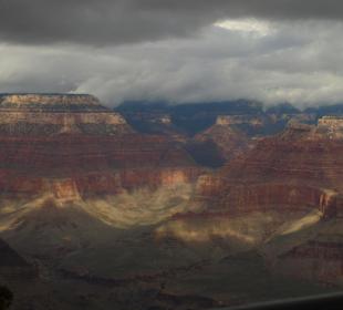 Grand Canyon bei Regen