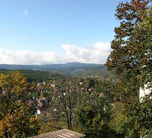 Blick vom Schloss Wernigerode
