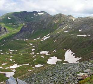 Blick über die Gegend vom Glockner