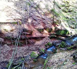 Naturdenkmal Elendsklamm in Landstuhl