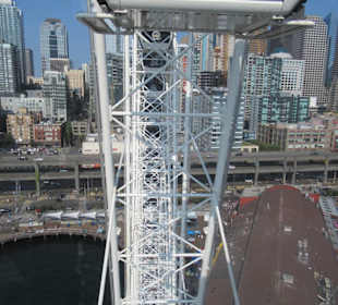 Hoch über Seattle