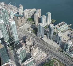 CN Tower Toronto.Blick auf Toronto.