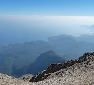 Blick vom Berg Tahtali