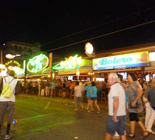 Schinkenstraße am Abend