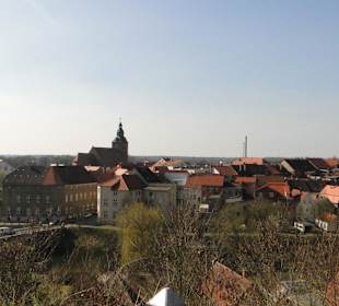 Blick vom Dom auf Havelberg