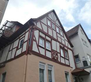 Bei einem Stadtrundgang durch Bad Orb