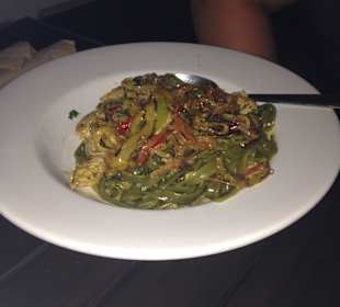 Nudeln mit Tequila Soße, sehr lecker