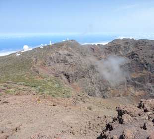 Auf dem Roque de los Muchachos