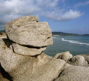 Sandstrand im Oktober 2009