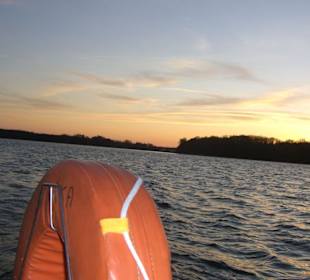 Zachód słońca na mazurach