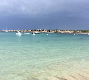 Strand nach dem Regen 