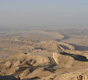 Aussicht vom Jebel Hafeet