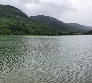 Blick auf dem Stausee