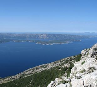Blick vom Vidova Gora