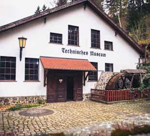 Außenansicht des Technischen Museum Gesenkschmiede