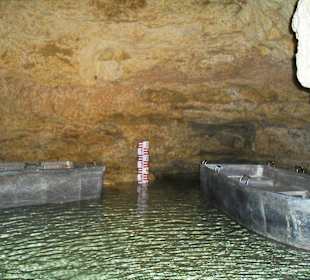 Fahrt auf dem Höhlensee