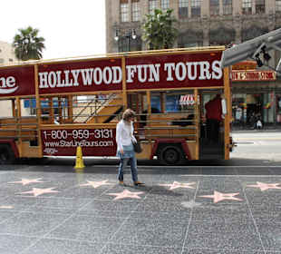 Walk of Fame / Stadtrundfahrtbus