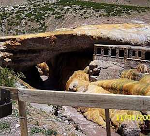 Puente del Inca, Los Andes, Mendoza, Argentina
