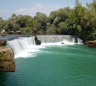 der Wasserfall in Manavgat