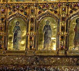 Detail aus Altaraufsatz  des Pala d'Oro