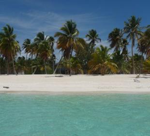 Strand auf Saona