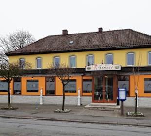 Außenansicht des Restaurant Athene