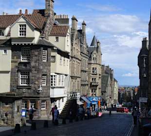 Entlang der Royal Mile