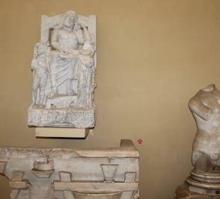 Pictures of statue in Vatican Museum, Rome, Italy 
