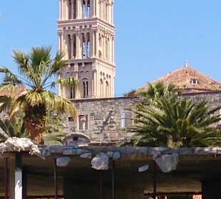 Kirchturm im Diokleitan-Palast 