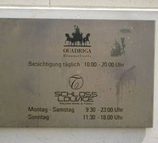 Quadriga Öffnungszeiten