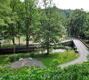 Impressionen vom Kurpark Bad Berneck