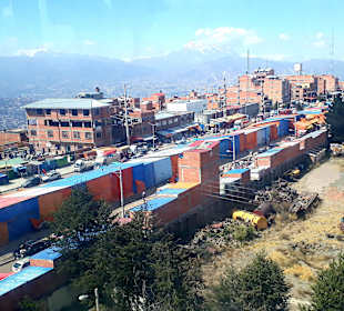 Ausblick Linea Plateada