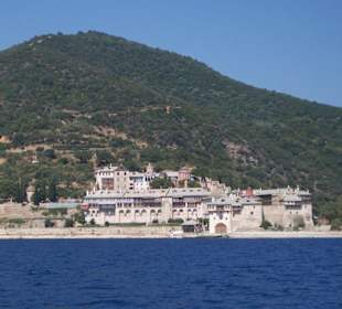 Eines der Kloster von Athos