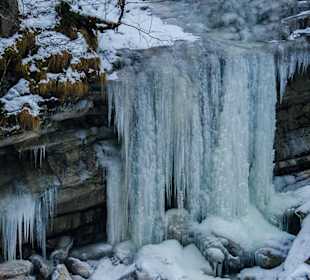 Breitachklamm im Winter