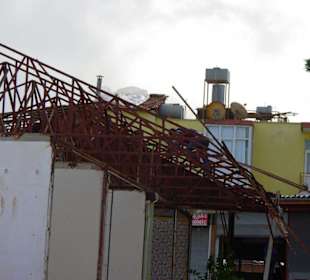 Kumköy alter Markt Abriss 12.12.2011