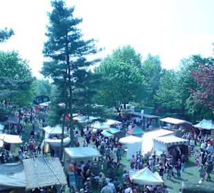 Blick auf den mittelalterlichen Markt