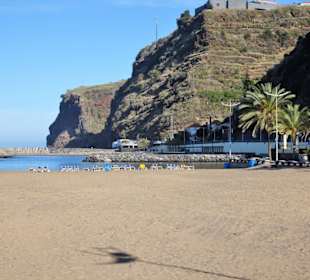 Eindrücke von der Lagune in Calheta