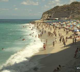 Strand in Tropea
