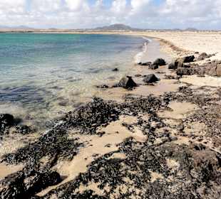 Die Bucht in der Nähe des Anlegers