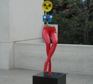 Una scultura