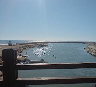 Ein Stück vom Hotel entfernt der Hafen