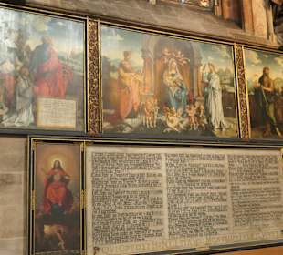 Innenbesichtigung der Sebalduskirche, Nürnberg