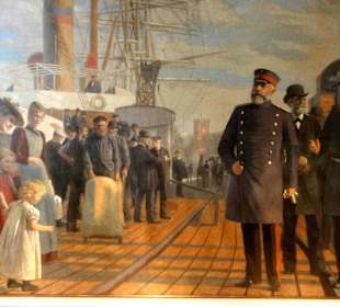 Hafenszene aus Brake