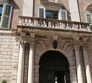In Trient beim Palazzo Fugger Galasso
