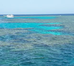 Bild vom Meer bei Hurghada