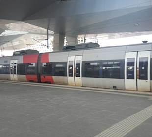 Wiener Hauptbahnhof in Bau (im Juni 2014)