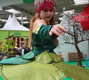 Begrüßung der Messegäste