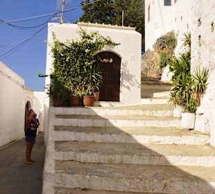 Enge Gassen, auf dem Weg zu Akropolis