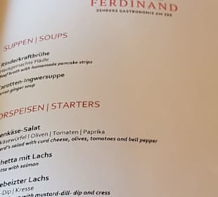 Restaurant Ferdinand und Café